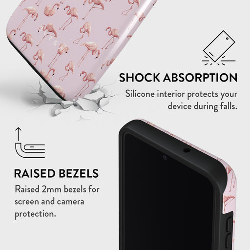 Nostalgic Pink - Flamingos Samsung Galaxy S23 Case 8