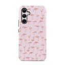 Nostalgic Pink - Flamingos Samsung Galaxy A55 Case 1