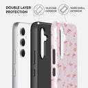 Nostalgic Pink - Flamingos Samsung Galaxy A55 Case 2