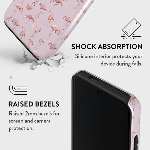 Nostalgic Pink - Flamingos Xiaomi 14 Pro Case 4