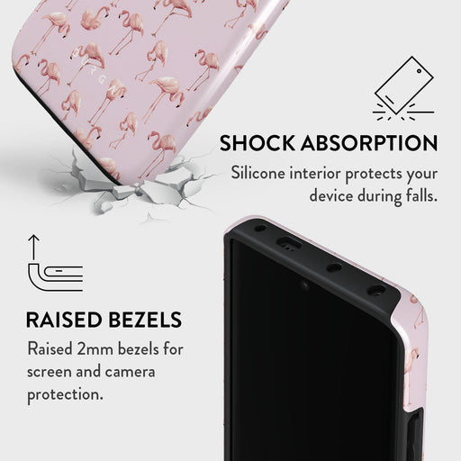 Nostalgic Pink - Flamingos Xiaomi Redmi Note 13 Pro+ 5G Case 4