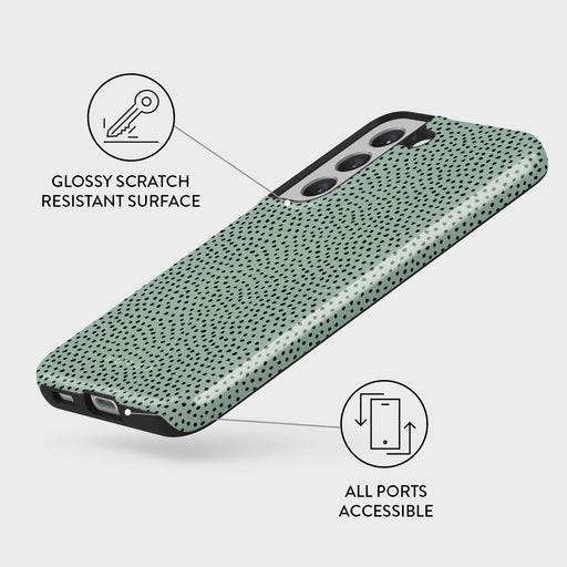 Mint Gelato - Dots Samsung Galaxy S22 Case 7