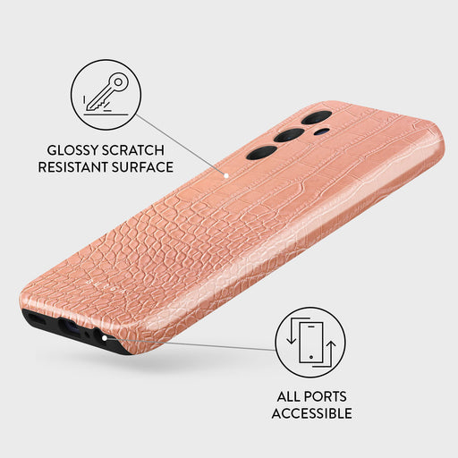 Pink Croco - Samsung Galaxy A15 4G / 5G Case 3