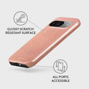 Pink Croco - Google Pixel 9 Case 3