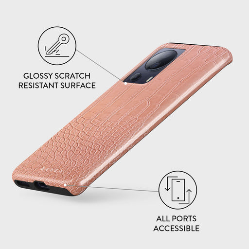 Pink Croco - Xiaomi 13 Lite Case 3