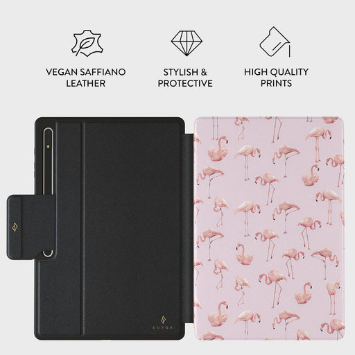 Nostalgic Pink - Flamingos Samsung Galaxy Tab S8 Ultra Case 2