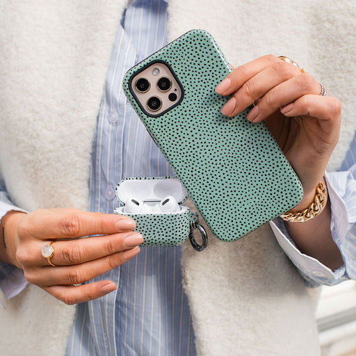 Mint Gelato - Dots iPhone 16 Pro Max Case 24