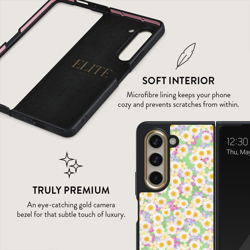 Be Kind - Aesthetic Samsung Galaxy Z Fold 5 Case 6