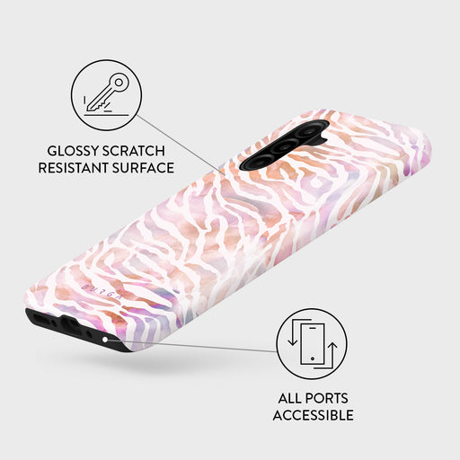 Sultry July - Zebra Samsung Galaxy A26 5G Case 3