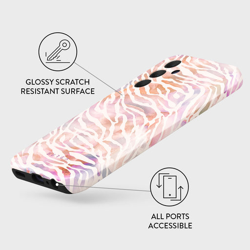 Sultry July - Zebra Samsung Galaxy A15 4G / 5G Case 3