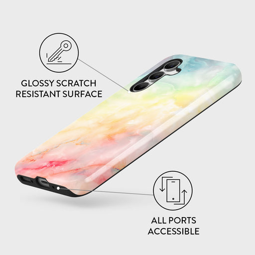 New Flame - Rainbow Samsung Galaxy A55 Case 3