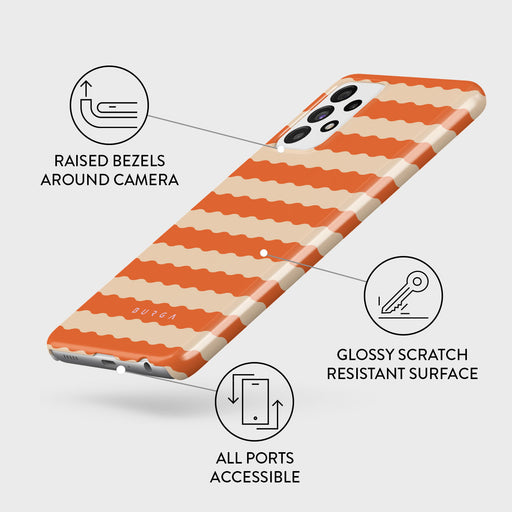 Papaya - Samsung Galaxy A72 4G / 5G Case 3