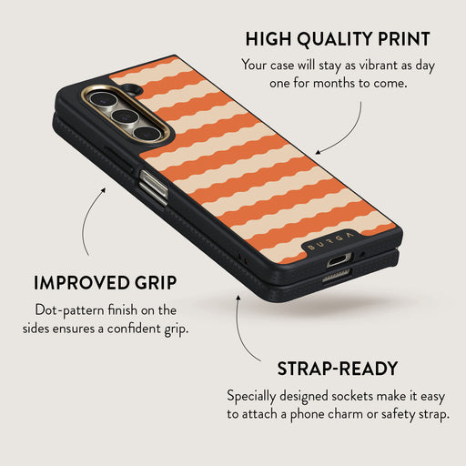Papaya - Samsung Galaxy Z Fold 5 Case 5