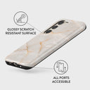 Vanilla Sand - Marble Samsung Galaxy S23 Plus Case 7