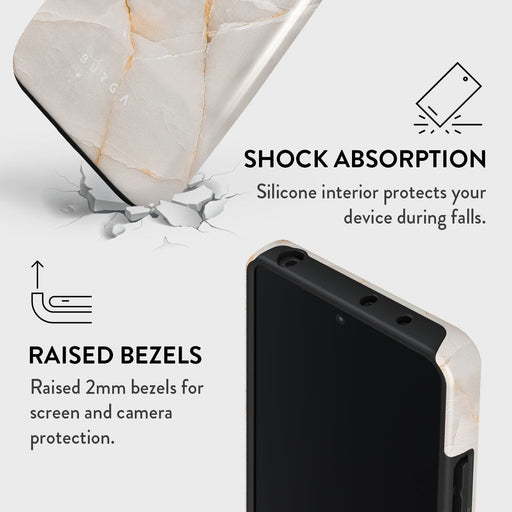 Vanilla Sand - Marble Xiaomi Redmi Note 13 5G Case 4