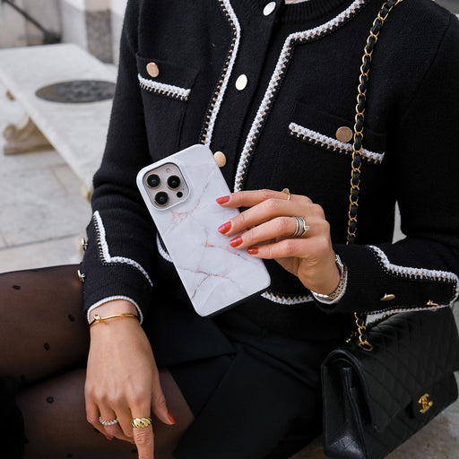 Vanilla Sand - Marble Google Pixel 9 Pro XL Case 8