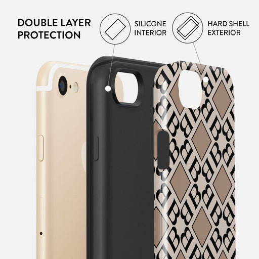 Monogram - iPhone SE (2022) Case 6