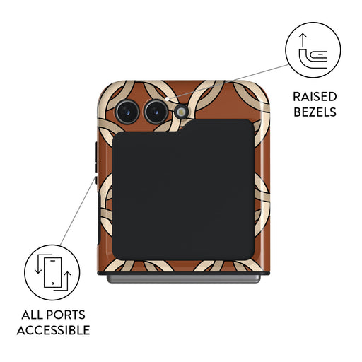 Heritage - Samsung Galaxy Z Flip 5 Case 9