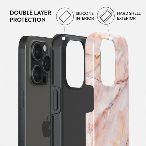 Morning Sunshine - Pastel Marble iPhone 15 Pro Case 6
