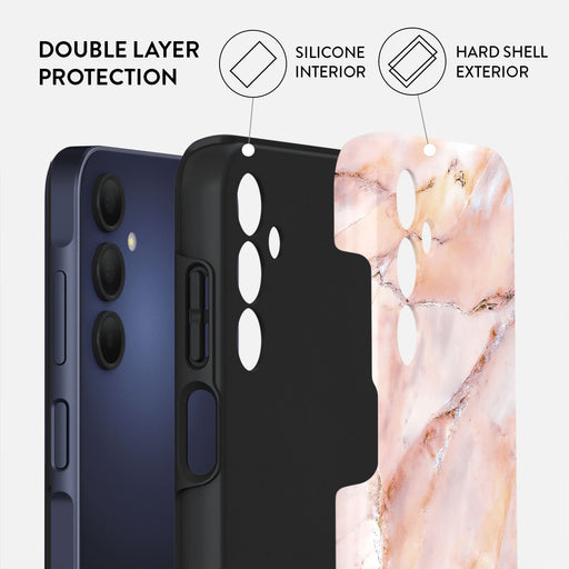 Morning Sunshine - Pastel Marble Samsung Galaxy A15 4G / 5G Case 2