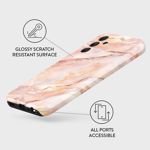 Morning Sunshine - Pastel Marble Samsung Galaxy A15 4G / 5G Case 3