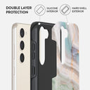 Pastel Hues - Colorful Marble Samsung Galaxy S23 Plus Case 6