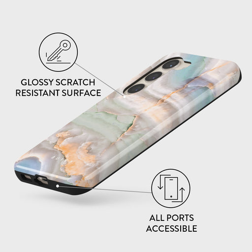 Pastel Hues - Colorful Marble Samsung Galaxy S23 Plus Case 7