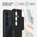 Pastel Hues - Colorful Marble Samsung Galaxy A35 Case 2