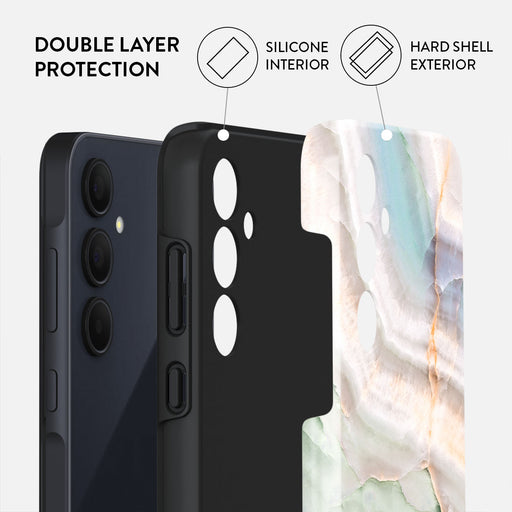 Pastel Hues - Colorful Marble Samsung Galaxy A35 Case 2