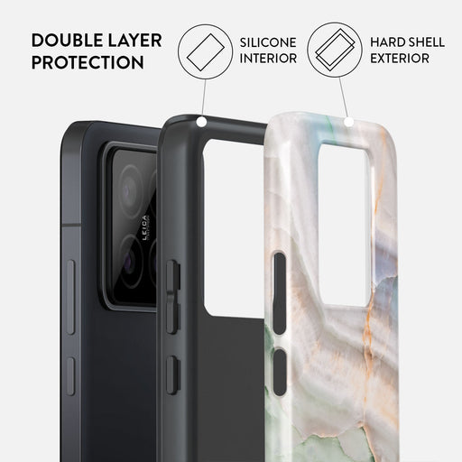 Pastel Hues - Colorful Marble Xiaomi 14 Case 2