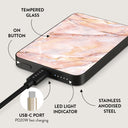 Morning Sunshine - Pastel Marble Magnetic Power Bank 5