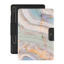 Pastel Hues - Colorful Marble Samsung Galaxy Tab S9+ FE Case 1