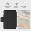 Pastel Hues - Colorful Marble Samsung Galaxy Tab S9+ FE Case 2