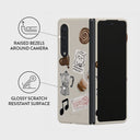 Oat Milk Please - Samsung Galaxy Z Fold 4 Case 3
