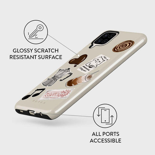 Oat Milk Please - Samsung Galaxy A12 4G Case 3
