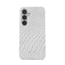 Glacial Desert - White Snakeskin Samsung Galaxy S24 Plus Case 5
