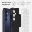 Glacial Desert - White Snakeskin Samsung Galaxy A15 4G / 5G Case 2