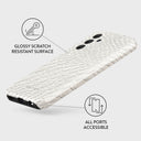 Glacial Desert - White Snakeskin Samsung Galaxy A15 4G / 5G Case 3