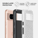 Glacial Desert - White Snakeskin Google Pixel 8 Case 2