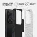Glacial Desert - White Snakeskin Xiaomi Redmi Note 13 Pro 5G Case 2