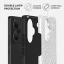 Glacial Desert - White Snakeskin Xiaomi Redmi Note 13 Pro+ 5G Case 2