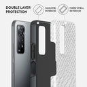 Glacial Desert - White Snakeskin Xiaomi Redmi Note 11 Pro Case 2