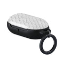 Glacial Desert - White Snakeskin Samsung Galaxy Buds Case 1