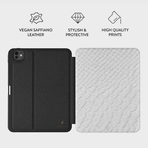 Glacial Desert - White Snakeskin iPad Pro 11 (7th Gen) Case 3