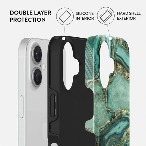 Ubud Jungle - Turquoise iPhone 16 Case 2