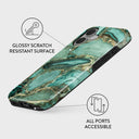 Ubud Jungle - Turquoise iPhone 16 Case 3