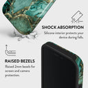 Ubud Jungle - Turquoise iPhone 16 Case 4