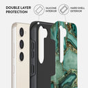 Ubud Jungle - Turquoise Samsung Galaxy S23 Plus Case 6