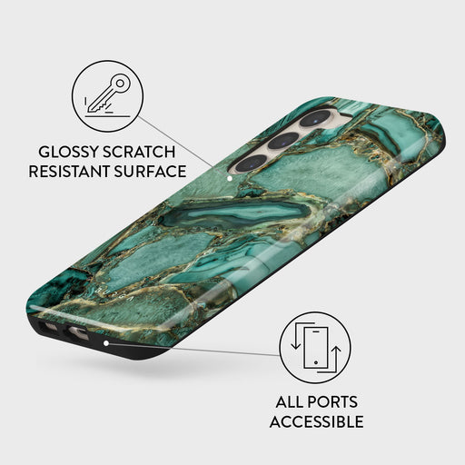 Ubud Jungle - Turquoise Samsung Galaxy S23 Plus Case 7