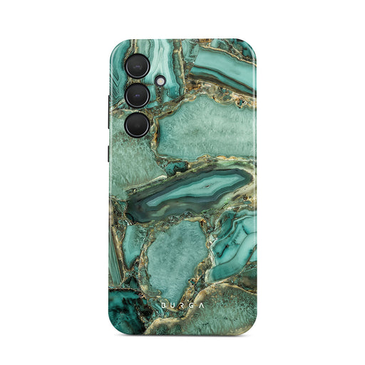 Ubud Jungle - Turquoise Samsung Galaxy A35 Case 1